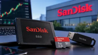 SanDisk Shares Surge Eleven Percent on Artificial Intelligence Data Storage Demand